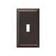 thumbnail image 3 of Placa de pared AMERELLE 163TDB Century 1 Toggle Aged Bronze, 3 of 6
