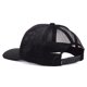 thumbnail image 5 of Gorra ARIAT Monochrome Shield Logo negra con malla en la espalda para hombre, 5 of 6