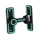 thumbnail image 4 of Cerradura De Pestillo Para Puerta Corredera De Granero, Luminosa, Resistente, Para Jardín, Baño Y Exterior, 4 of 5