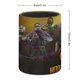 thumbnail image 2 of Mortal Kombat-theme Cylinder Pen Holder Pencil Organizer with Flannel Lining PVC Leather Material Cardboard Base for study work 10*8CM, 2 of 6