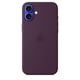 thumbnail image 1 of Funda para teléfono Apple iPhone 16 Plus de silicona con MagSafe Plum, 1 of 4