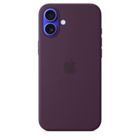 Funda Para Teléfono Apple Iphone 16 Plus De Silicona Con Magsafe Plum