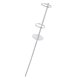 thumbnail image 1 of soporte de la barra de pesca soporte de la tierra del acero inoxidable soporte soporte 50cm, 1 of 3