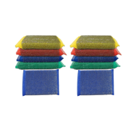 Genérico - Pack 10 Esponjas De Acero Inoxidable | Limpieza Profunda Y Sin Esfuerzo