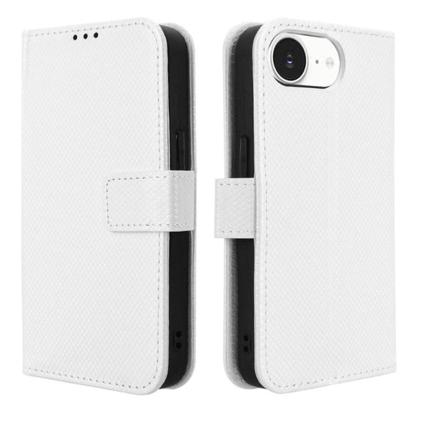 Funda Billetera para Samsung galaxy Z Fold7 con Ranuras y Soporte Blanco