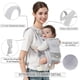 thumbnail image 2 of Portabebés Shiaon 7-14 kg ajustable de malla transpirable gris, 2 of 6