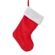 thumbnail image 2 of Medias Navide?as Clásicas De Terciopelo Rojo Y Blanco Para Decoración De Fiestas Navide?as, 2 of 5