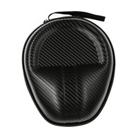 Magideal - Estuche Para Auriculares, Bolsa De Almacenamiento Para Auriculares, Funda Protectora, Bolsa Para Accesorios, Fácil De Llevar, Portátil, Carcasa Rígida Negro