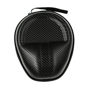 Magideal - Estuche Para Auriculares, Bolsa De Almacenamiento Para Auriculares, Funda Protectora, Bolsa Para Accesorios, Fácil De Llevar, Portátil, Carcasa Rígida Negro