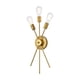 thumbnail image 3 of Aplique de Pared Living District Lucca de 3 Luces Estilo Mid-Century en Latón, 3 of 7