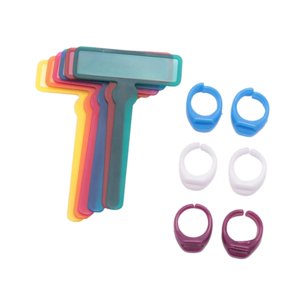 Bothyi - 6 Piezas Strips De Lectura Guiada Asistente Con Herramienta De Dislexia Highlighter Ring Herramienta