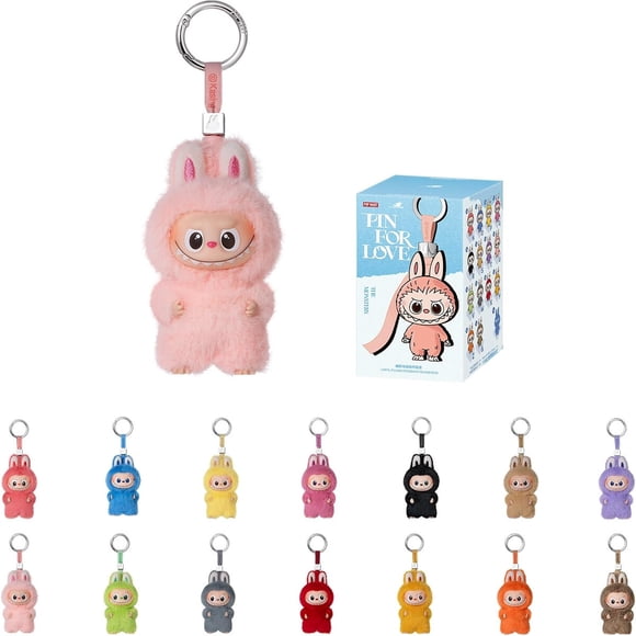 Colgante de peluche POP MART Pin for Love Blind Box, 4.13 in