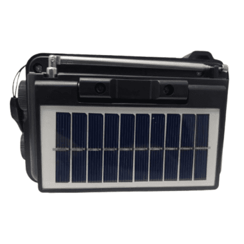 Tecnolab - Radio Portatil Solar Radiosafe45 Tl653Bk Negro