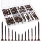 thumbnail image 5 of Tornillos de madera Mr. Pen 152 piezas bronce cabeza Phillips plana, 5 of 9