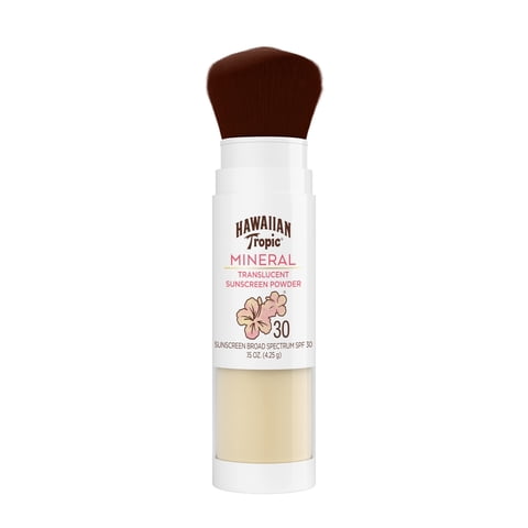 Brocha Solar En Polvo Mineral Hawaiian Tropic Spf 30