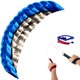 thumbnail image 1 of Parafoil Stunt Kite HENGDA KITE de doble línea para playa, 2,5 m, color azul, 1 of 8