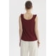 thumbnail image 3 of Polera Mujer Vuelo Abotonado Vino, 3 of 4