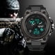 thumbnail image 2 of Reloj KXAITO para hombre, deportivo, exterior, impermeable, militar, LED, 2 of 7