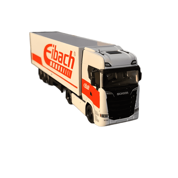 Camión Scania transporte Eibach escala 1:43