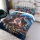 thumbnail image 3 of Baldur's Gate Conjunto de sábanas temático, trío de piezas, cómodo y amigable con la piel, diseño único, regalo de decoración para el hogar para familiares, amigos y fans,140cm *210cm, 3 of 6
