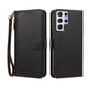 thumbnail image 1 of Funda Tipo Billetera para samsung galaxy S22 Ultra con Soporte y Bolsillo con Cierre Negro, 1 of 1