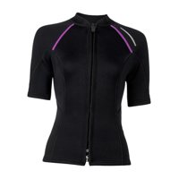 Ioensy - Traje De Neopreno Para Mujer, Chaqueta Térmica, Traje De Baño Para Deportes Acuáticos, Buceo, Natación, Talla M