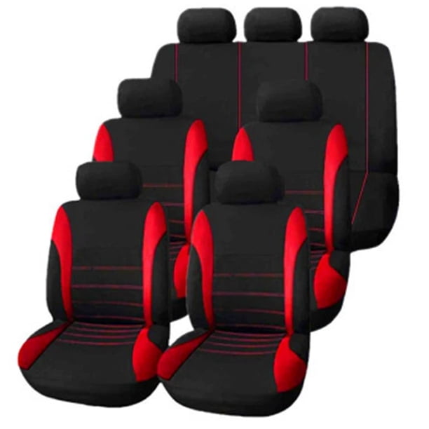 Funda de cojín para asiento de coche, funda de asiento de coche universal para las cuatro estaciones, funda de asiento de coche con todo incluido, cojín de tela para asiento