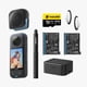 thumbnail image 1 of Kit Insta360 X3+SD 128 GB+Selfie Stick 1,14 cm+Protectores de lente+cargador rapido+2 baterias, 1 of 3