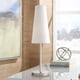 thumbnail image 2 of Lámpara de mesa 360 Lighting 66 cm níquel blanco con pantalla, 2 of 6
