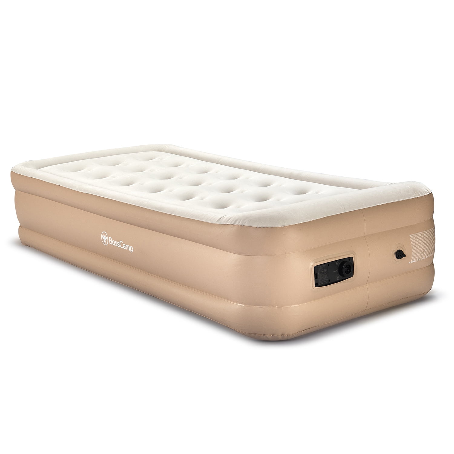 Colchón Cama Inflable Eléctrico Twin Individual Bosscamp