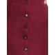 thumbnail image 5 of INSPIRE CHIC Vestido de Tirantes para Mujer Regreso a Clases Cuello Redondo Pichi Peto Pana Vestido Casual S Burdeos, 5 of 6