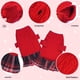 thumbnail image 3 of Suéter para perros Suéteres elásticos para gatos Suéter cálido Abrigos para mascotas Ropa para perros gruesa con corbata Vestido de suéter de cuello de tortuga suave para mascotas Suéteres d, 3 of 3