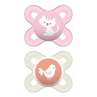 Mam - 2 Chupetes Silicona Start 0 Meses Mezcla
