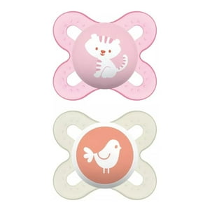 Mam - 2 Chupetes Silicona Start 0 Meses Mezcla