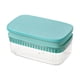 thumbnail image 2 of Herramienta Para Hacer Cubitos De Hielo, Contenedor De Congelador De Hielo De Silicona Para Cocina, Fiesta, Café, Azul, 56 Rejillas, 2 of 3