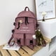 thumbnail image 1 of NEW School Bags Multifunction Women Backpack Teenager Girls Laptop Backpack Student Shoulder Bag Korean Style Schoolbag, 1 of 3