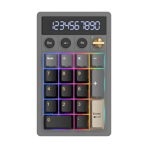 Rk Royal Kludge Rkm20 Phantom Number Teclado Mecánico Rgb