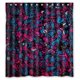 thumbnail image 1 of Cortina de ducha abstracta con ganchos, tamaño 66 x 72 pulgadas, 1 of 3