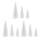 thumbnail image 3 of 9 PCS Cono En Forma De Espuma De Espuma De Espuma De Espuma Para Artesanías De Modelado De Bricolaje A Mano, 3 of 5