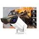 thumbnail image 1 of P30 Proyector Mini Portátil, Proyector de Cine en Casa Inteligente Android 11 con WiFi 6 (2.4G/5G) y Bluetooth 5.4, Corrección Automática de Kemas, Pantalla de 30-100 Pulgadas, Reproducción Inalám..., 1 of 8