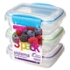 thumbnail image 1 of Contenedores de almacenamiento de alimentos Sistema KLIP IT Accents de 0,2 L, 3 unidades, 1 of 4