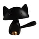 thumbnail image 5 of Escultura De Gato De Mesa Resina Gatito Mascota Estatua Decoración Del Hogar Ornamento Negro S, 5 of 5