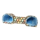 thumbnail image 1 of Cama Túnel Para Hámster, Juguete De Juego, Hábitat, Escondite Para Animales Pequeños, Erizos, Ratones, Hojas Azules, 1 of 5