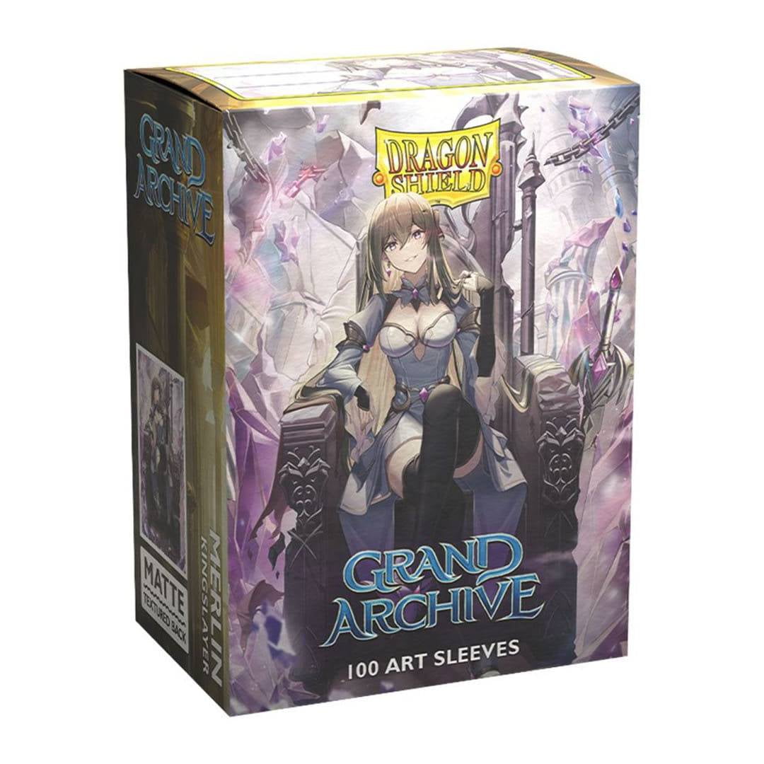 Protector Dragon Shield Art Matte Grand Archive Merlin