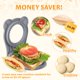 thumbnail image 3 of Sandwichera CHICHAUS con Cortador y Sellador Circular de 9.4 cm, 3 of 7