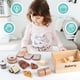 thumbnail image 3 of Juego de comida Kienvy Bakery de madera de Play Kitchen, 10 unidades, para niños, 3 of 7