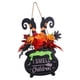 thumbnail image 1 of Letrero Iluminado Para Puerta De Halloween Con Forma De árbol, Familia, Amigos, Calabaza, Hojas De Arce Y Bayas, 1 of 3