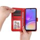 thumbnail image 5 of Funda tipo cartera FOXDOCK para Samsung Galaxy A05 , diseño girasol en relieve, cuero PU, cierre magnético, soporte y tarjetero, 5 of 5