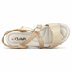 thumbnail image 5 of Sandalia Mujer Chalada Floro-6 Dorado Casual, 5 of 7