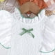 thumbnail image 3 of Conjunto De Polera Manga Larga + Falda Y Cinturon Cotele Para Niñas Primavera Verano, 3 of 3